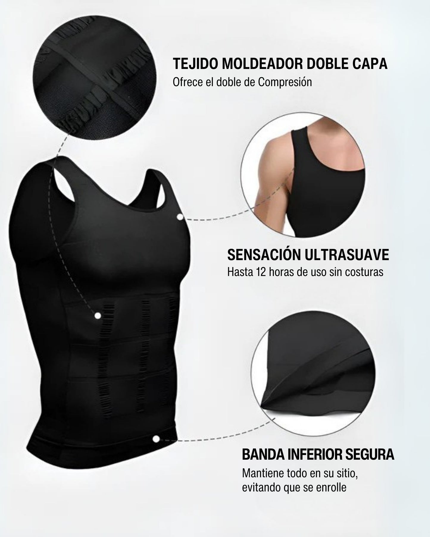 Camiseta Reductora Nuviashape 2.0