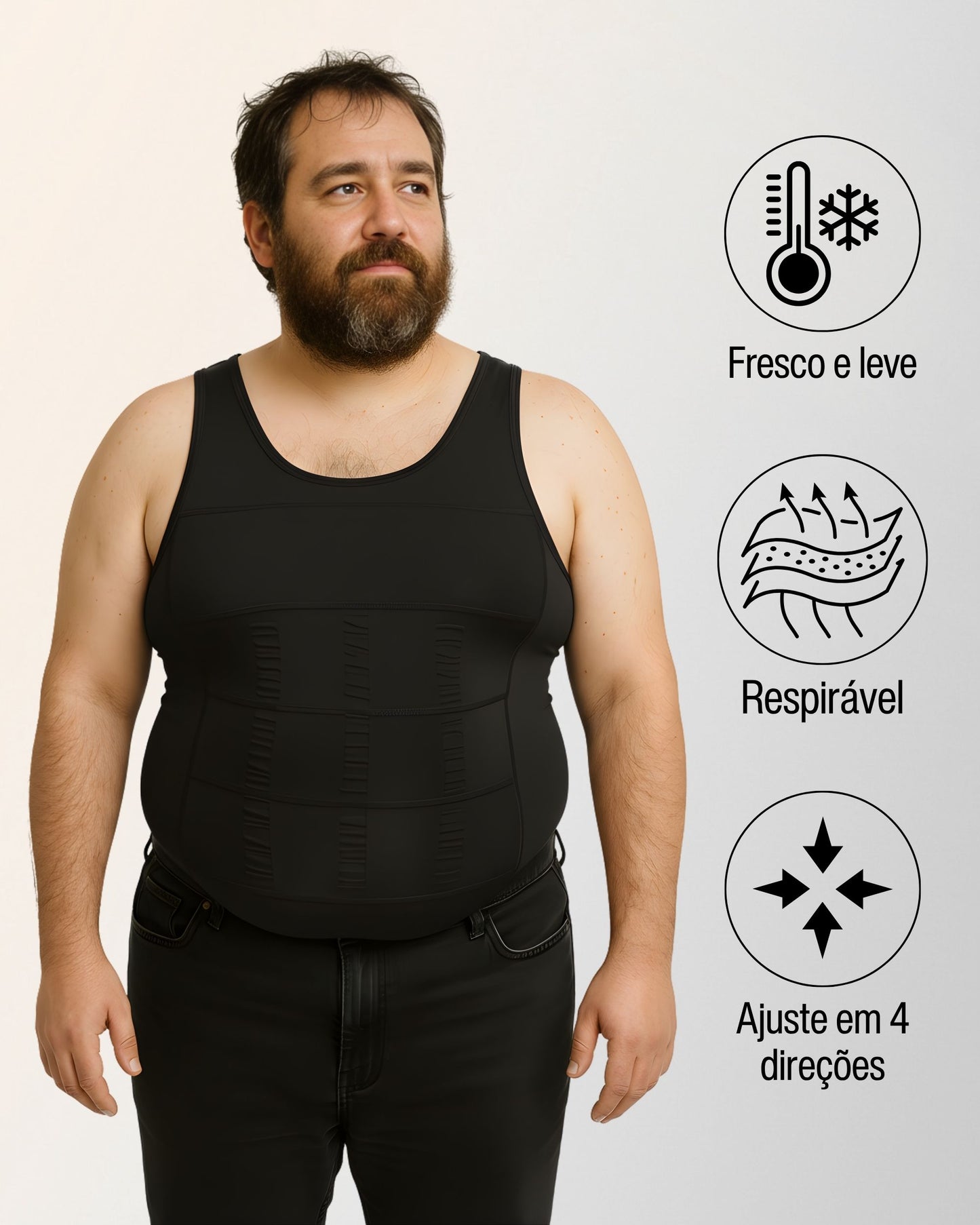 T-shirt Modeladora NuviaShape 2.0
